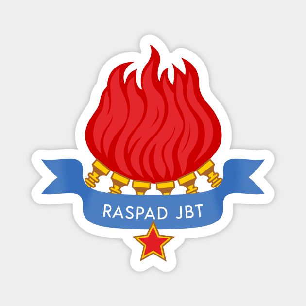 Jugoslavija Raspad JBT Magnet by StuffByMe