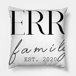 Berry Family EST. 2020, Surname, Berry Pillow