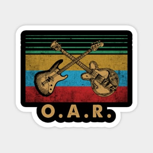 Proud To O.A.R Be Personalized Name Birthday 70s Magnet