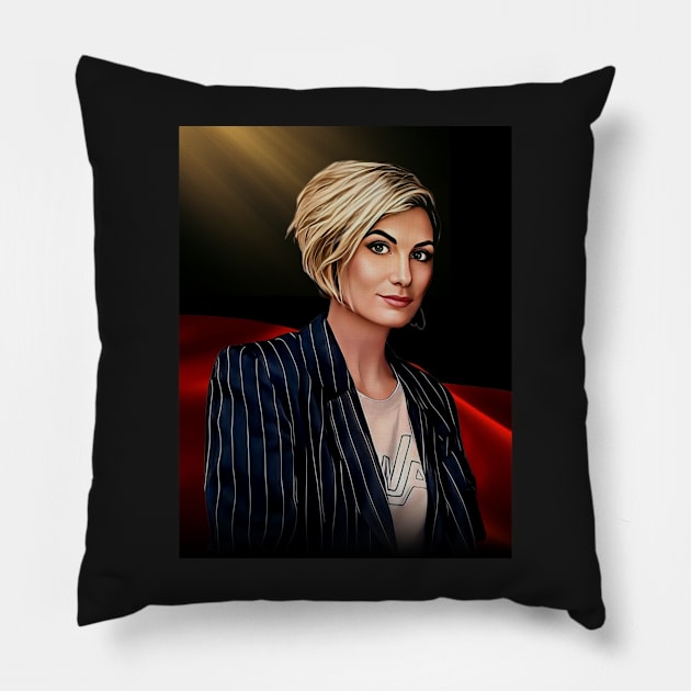 One Night / Tess Pillow by AlisiaArt