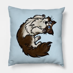 Ready to Play--Ragdoll Style Pillow