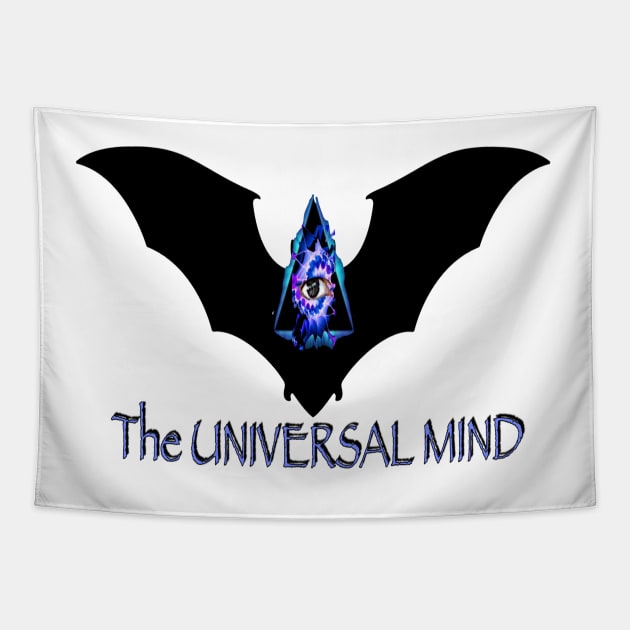 The Universal Mind Bat Tapestry by ZerO POint GiaNt