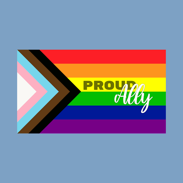 Proud Ally Flag by T's and Things - BV