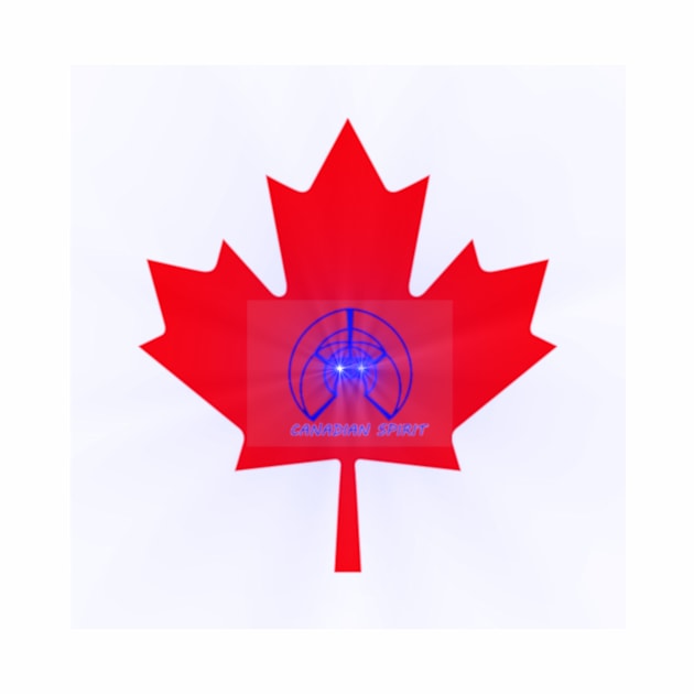 Red Canadian  SPIRIT Maple Leaf by Canadian_SPIRIT