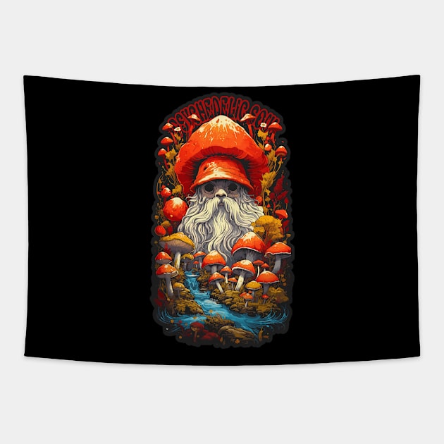 Psychedelic Soul Tapestry by Witchy Whisker Wonderland