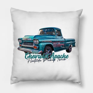 1959 Chevrolet Apache Fleetside Pickup Truck Pillow