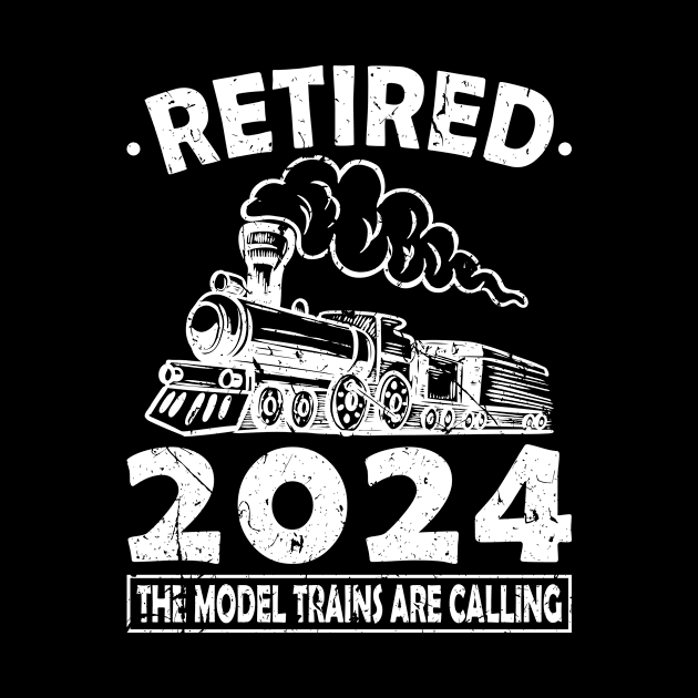 Retired 2024 Model Trains Locomotives by Humbas Fun Shirts