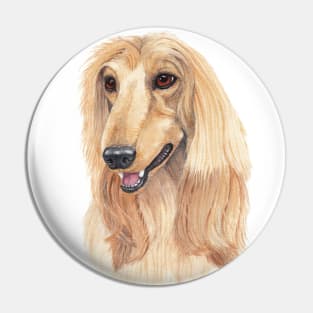 Afghan Hound - A Pin