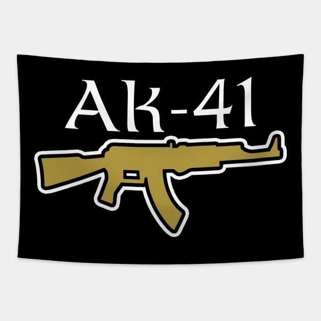 AK41, Alvin Kamara themed Tapestry by FanSwagUnltd