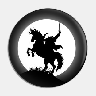 The Headless Horseman Pin