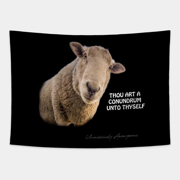 Sheep Tapestry by UnanimouslyAnonymous