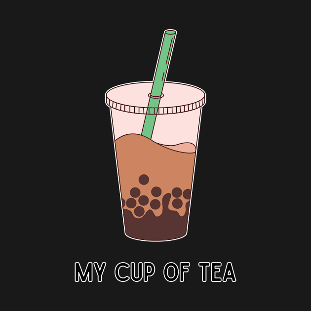 My Cup of Tea - Anime Kawaii Bubble Tea by Huschild