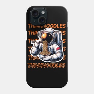 Thinknoodles Astronaut Eating Noodles Phone Case