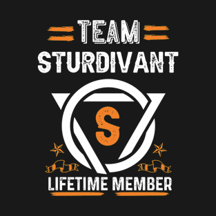Team sturdivant Lifetime Member, Family Name, Surname, Middle name T-Shirt
