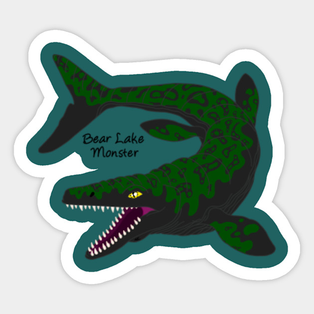Cryptid Chronicles Bear Lake Monster Bear Lake Sticker