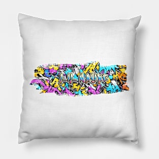 Wayne Graffity Style Pillow