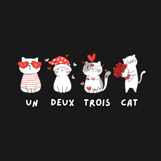 Un Deux Trois Cat T-Shirt