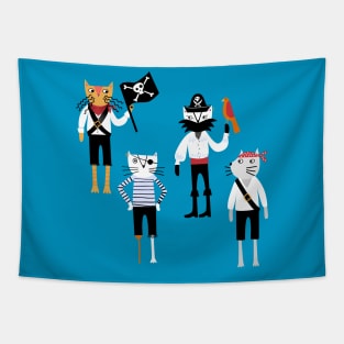 Pirate Cats Tapestry