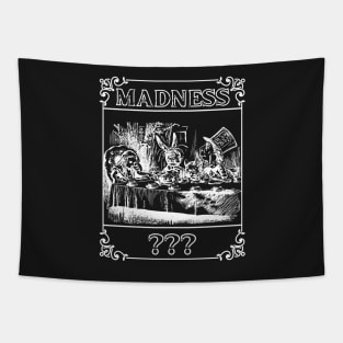 Mad Hatter Madness Tarot Card Tapestry