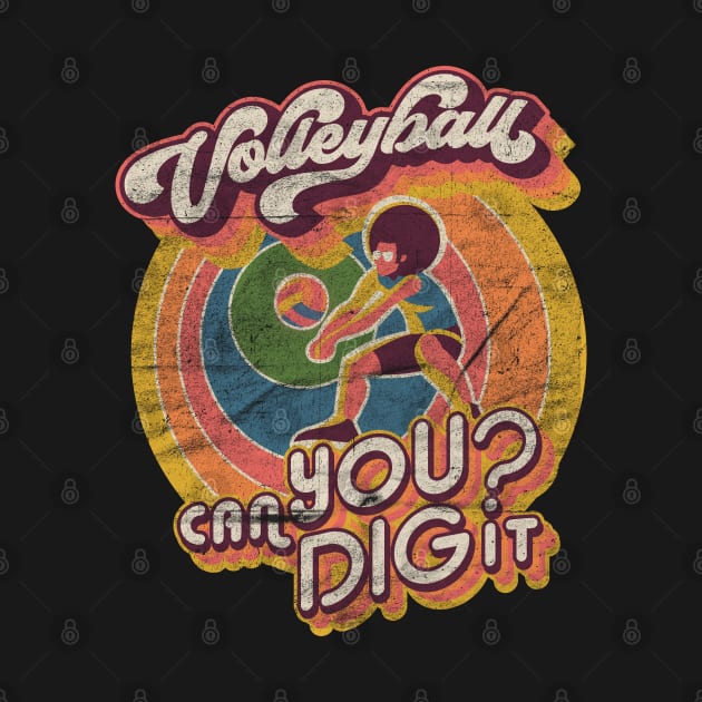 Can you dig it | Volleyball Design by Volleyball Merch