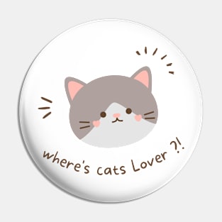 Where's cats lovers ?! i don't see anyone Pin