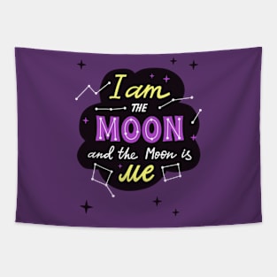 I am the Moon and the Moon is me Tapestry