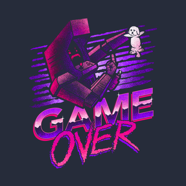game over t shirt
