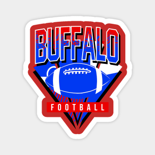 Buffalo Football Retro Gameday Magnet