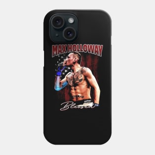 Raged Max Holloway Phone Case