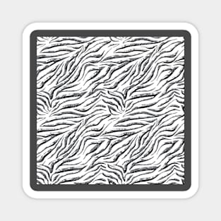 Line Pattern Design/ Geometrical pattern design Magnet