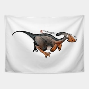 Parasaurolophus Tapestry