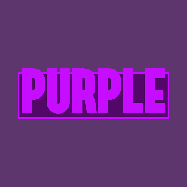 Purple. Simple minimalistic "Purple Color". by A -not so store- Store