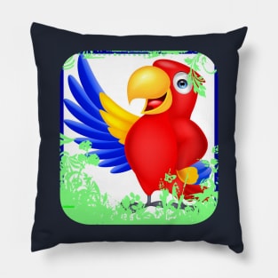 loro, amante de los loros, loro regalo, dueño de loro, loro gracioso, parrot, parrot lover, parrot gift, parrot owner, parrot funny Pillow