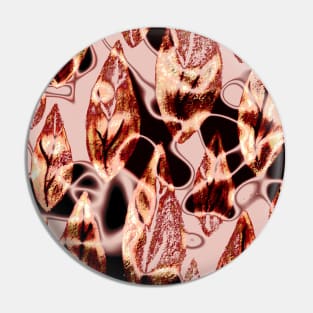 Autumn Glowing Leaves Pin