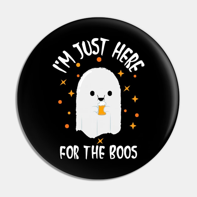 I'm Here For The Boos Pin by MONMON-75