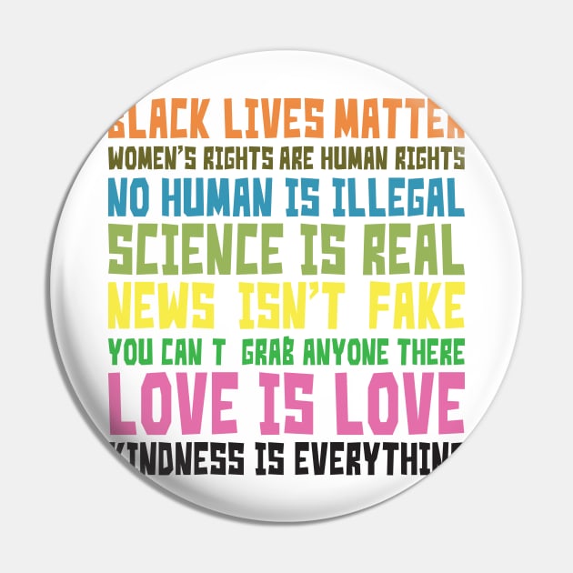 'Love Is Love' Amazing Equality Rights Pin by ourwackyhome