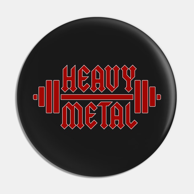 Heavy Metal Pin by Woah_Jonny