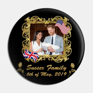 Sussex Family Pin