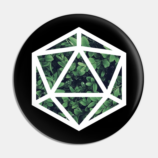 D20 Decal Badge - Ranger Brush Pin by aaallsmiles