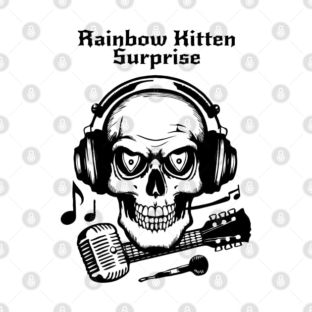 Rainbow Kitten Surprise by mid century icons