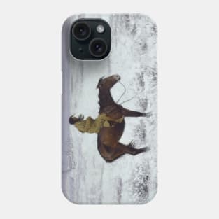 The Herd Boy by Frederic Remington Phone Case