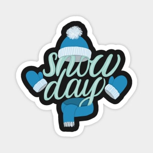 Snow Day Magnet