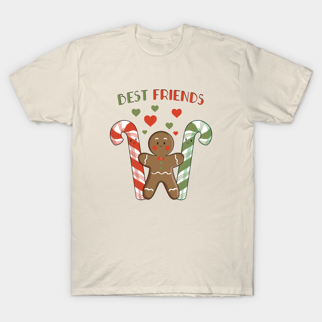 Christmas best friends - Best Friends - T-Shirt