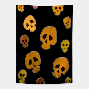 Spooky skull 2 Tapestry