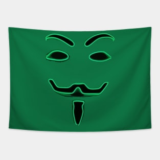 green face Tapestry