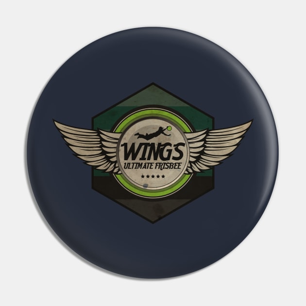 Wings Ultimate Pin by CTShirts