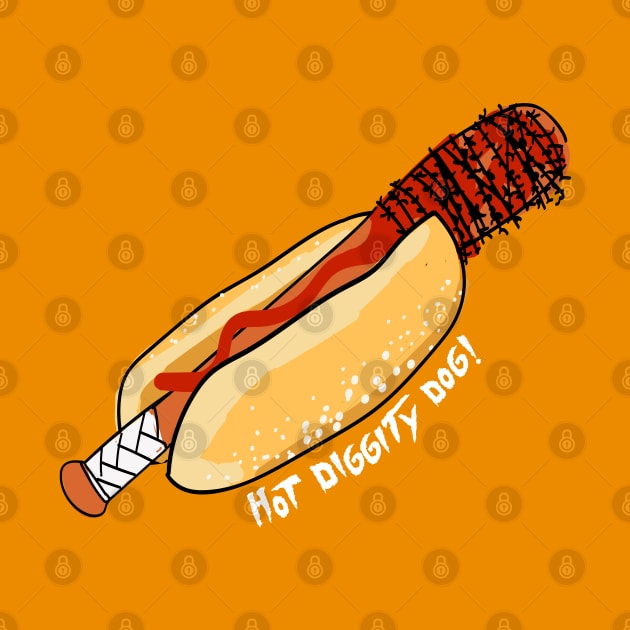 Negan's little hotdog (Lucille) by AGAINSTSOPH