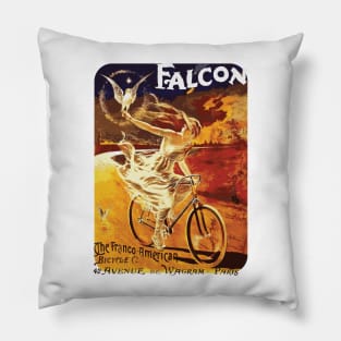 Vintage Cycle Ad 6 Pillow