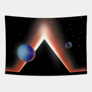 Sci-fi Space Art Tapestry