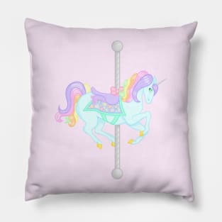 Carousel Unicorn Pillow